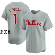 Richie Ashburn Men's Philadelphia Phillies Gray Limited Away Jersey