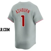 Richie Ashburn Men's Philadelphia Phillies Gray Limited Away Jersey