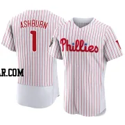 Richie Ashburn Men's Philadelphia Phillies White Authentic 2022 World Series Home Jersey