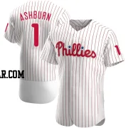 Richie Ashburn Men's Philadelphia Phillies White Authentic Home Jersey