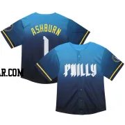 Richie Ashburn Toddler Philadelphia Phillies Blue Limited 2024 City Connect Jersey