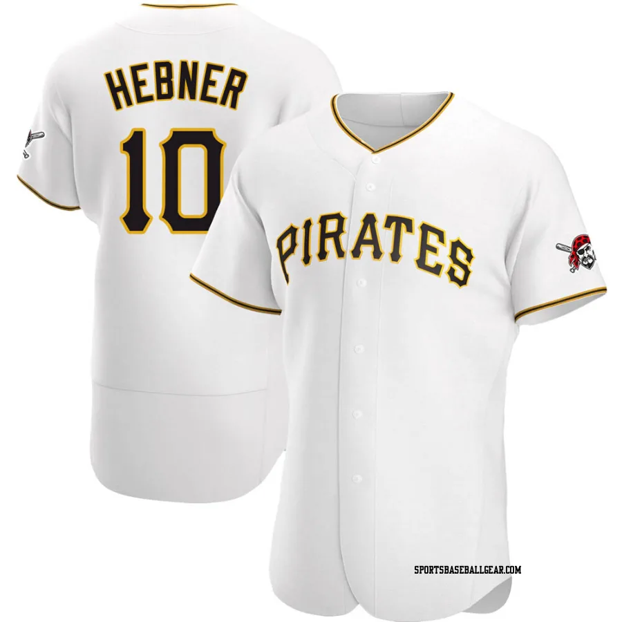 Richie Hebner Men's Pittsburgh Pirates White Authentic Home Jersey