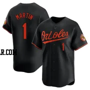 Richie Martin Men's Baltimore Orioles Black Limited Alternate Jersey