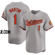 Richie Martin Men's Baltimore Orioles Gray Limited Road Jersey