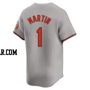 Richie Martin Men's Baltimore Orioles Gray Limited Road Jersey