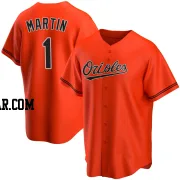 Richie Martin Men's Baltimore Orioles Orange Replica Alternate Jersey