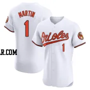 Richie Martin Men's Baltimore Orioles White Elite Home Jersey