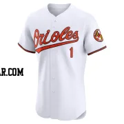 Richie Martin Men's Baltimore Orioles White Elite Home Jersey