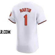 Richie Martin Men's Baltimore Orioles White Elite Home Jersey