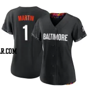 Richie Martin Women's Baltimore Orioles Black Authentic 2023 City Connect Jersey