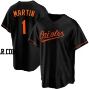 Richie Martin Youth Baltimore Orioles Black Replica Alternate Jersey