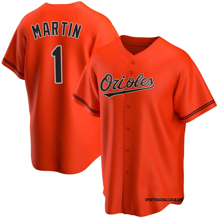 Richie Martin Youth Baltimore Orioles Orange Replica Alternate Jersey