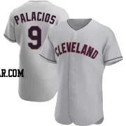 Richie Palacios Men's Cleveland Guardians Gray Authentic Road Jersey