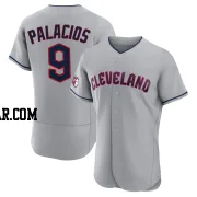 Richie Palacios Men's Cleveland Guardians Gray Authentic Road Jersey