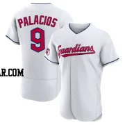 Richie Palacios Men's Cleveland Guardians White Authentic Home Jersey