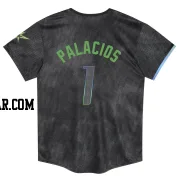 Richie Palacios Toddler Tampa Bay Rays Charcoal Limited 2024 City Connect Jersey