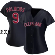 Richie Palacios Women's Cleveland Guardians Navy Authentic Alternate Jersey