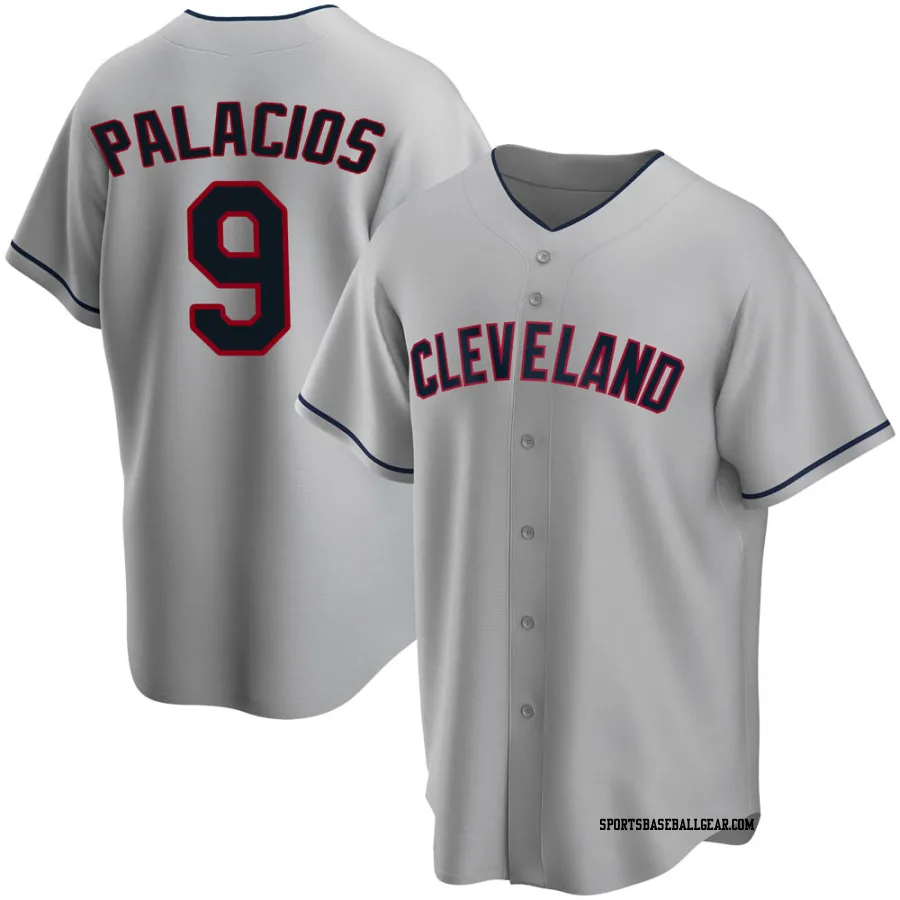 Richie Palacios Youth Cleveland Guardians Gray Replica Road Jersey