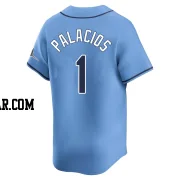 Richie Palacios Youth Tampa Bay Rays Light Blue Limited Alternate Jersey