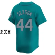 Richie Sexson Men's Seattle Mariners Aqua Limited Alternate Jersey