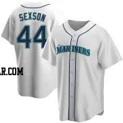 Richie Sexson Men's Seattle Mariners White Replica Home Jersey