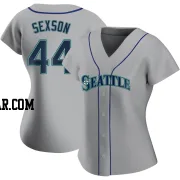 Richie Sexson Women's Seattle Mariners Gray Authentic Road Jersey