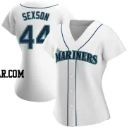 Richie Sexson Women's Seattle Mariners White Authentic Home Jersey