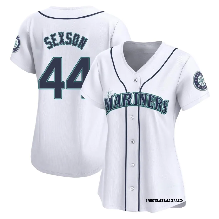 Richie Sexson Women's Seattle Mariners White Limited Home Jersey