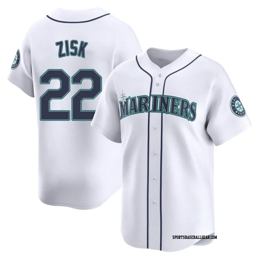 Richie Zisk Men's Seattle Mariners White Limited Home Jersey