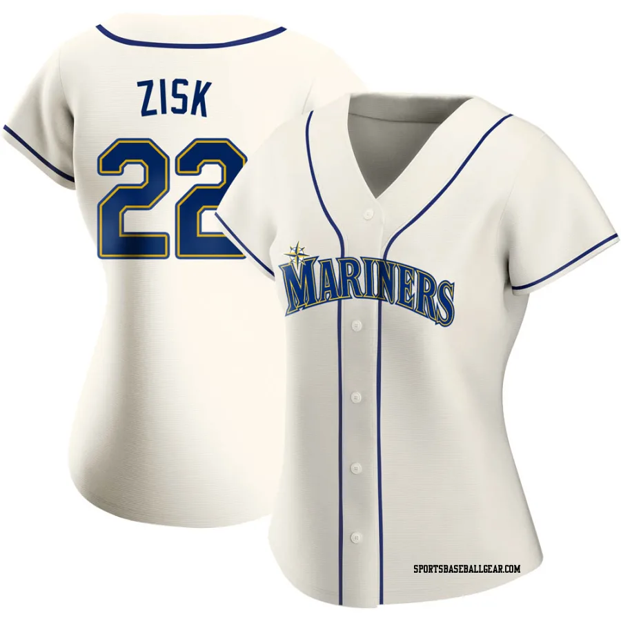 Richie Zisk Women's Seattle Mariners Cream Authentic Alternate Jersey