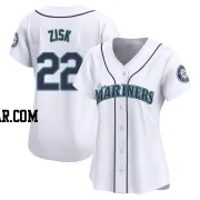 Richie Zisk Women's Seattle Mariners White Limited Home Jersey