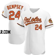 Rick Dempsey Men's Baltimore Orioles White Authentic Home Jersey