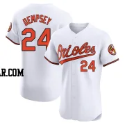 Rick Dempsey Men's Baltimore Orioles White Elite Home Jersey