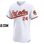 Rick Dempsey Men's Baltimore Orioles White Elite Home Jersey