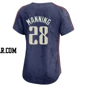 Rick Manning Women's Cleveland Guardians Navy Limited 2024 City Connect Jersey