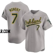 Rick Monday Men's Oakland Athletics Gray Limited Away Jersey