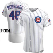 Rick Reuschel Men's Chicago Cubs White Authentic Home Jersey