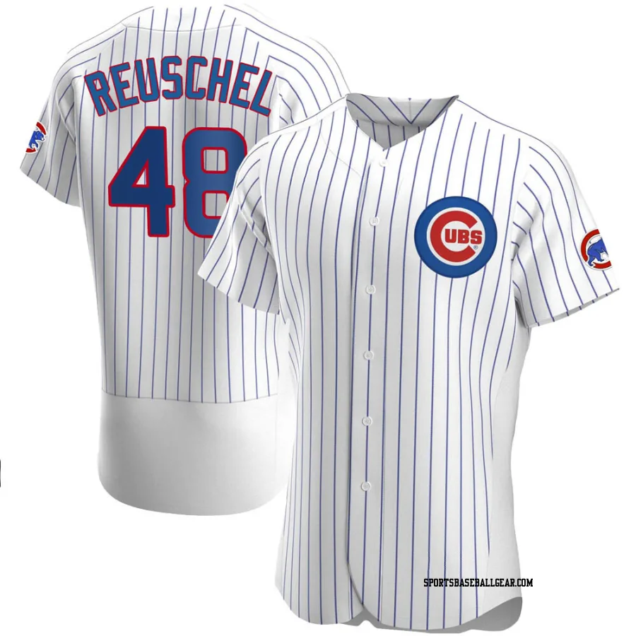 Rick Reuschel Men's Chicago Cubs White Authentic Home Jersey