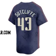 Rick Sutcliffe Men's Cleveland Guardians Navy Limited 2024 City Connect Jersey