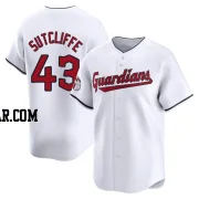 Rick Sutcliffe Men's Cleveland Guardians White Limited Home Jersey