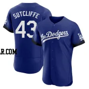 Rick Sutcliffe Men's Los Angeles Dodgers Royal Authentic 2021 City Connect Jersey