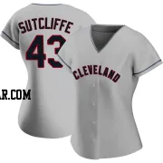 Rick Sutcliffe Women's Cleveland Guardians Gray Replica Road Jersey