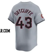 Rick Sutcliffe Youth Cleveland Guardians Gray Limited Road Jersey