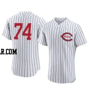 Ricky Karcher Men's Cincinnati Reds White Authentic 2022 Field Of Dreams Jersey