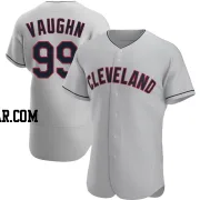 Ricky Vaughn Men's Cleveland Guardians Gray Authentic Road Jersey