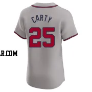 Rico Carty Men's Atlanta Braves Gray Elite Road Jersey