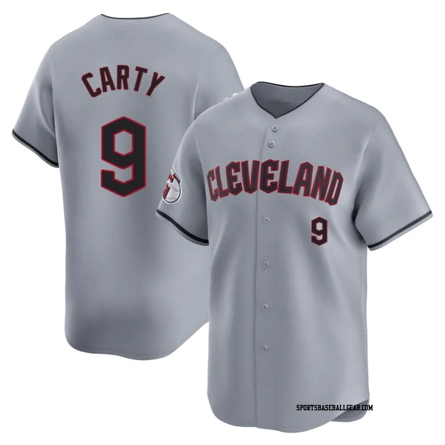 Rico Carty Men's Cleveland Guardians Gray Limited Road Jersey