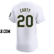 Rico Carty Men's Oakland Athletics White Elite Home Jersey