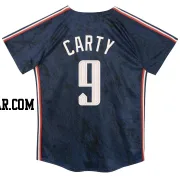 Rico Carty Toddler Cleveland Guardians Navy Limited Preschool & 2024 City Connect Jersey