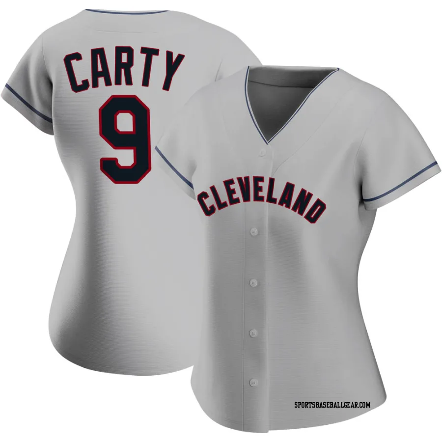 Rico Carty Women's Cleveland Guardians Gray Authentic Road Jersey